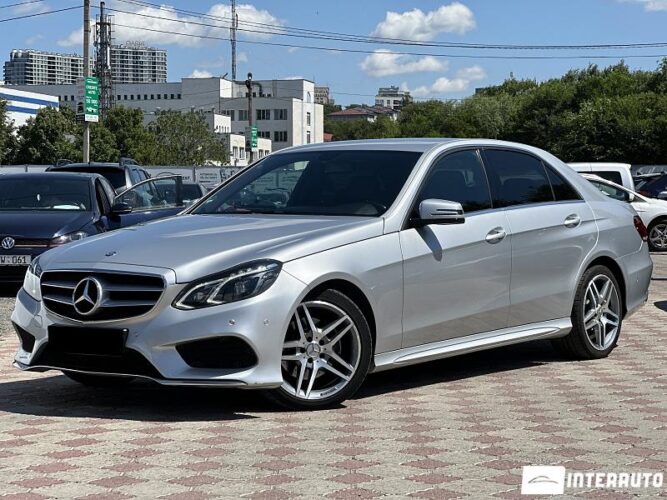 Mercedes E 300h 2015 doar la InterAuto