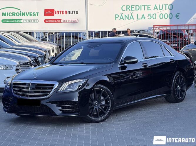Mercedes S 350 2018 doar la InterAuto