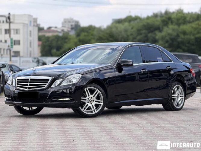 Mercedes E 200 2013 doar la InterAuto