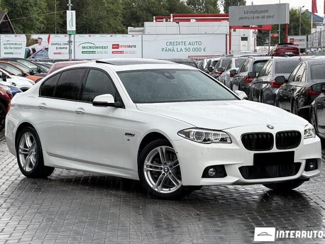 BMW 520 2016 doar la InterAuto