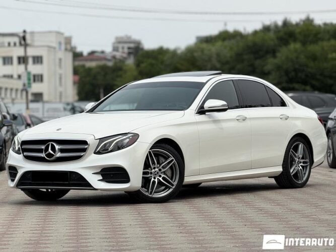 Mercedes E 350 2019 doar la InterAuto