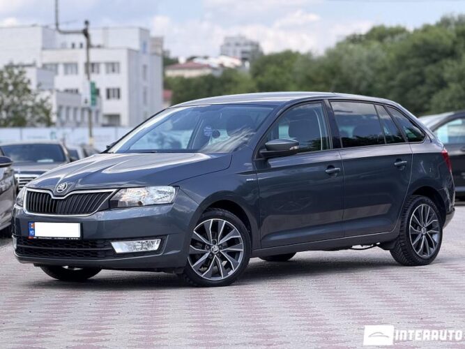 Skoda Rapid 2017 doar la InterAuto