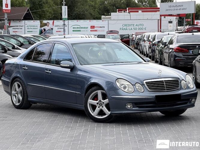 Mercedes E 220 2003 doar la InterAuto