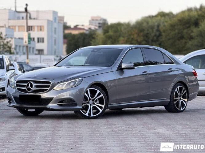 Mercedes E 220 2013 doar la InterAuto