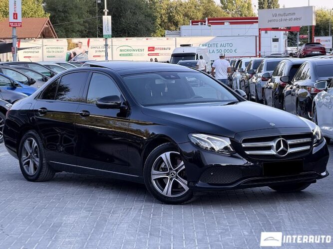 mercedes E 220 2018