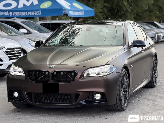 BMW 528 2016 doar la InterAuto