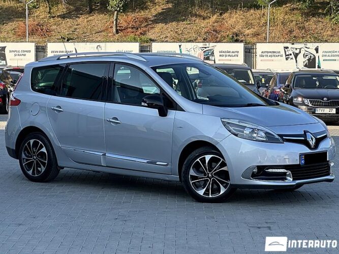 Renault Grand Scenic 2015 doar la InterAuto