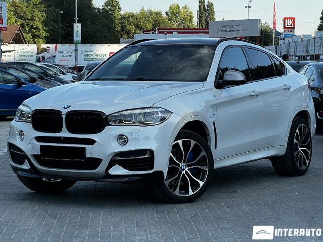 BMW X6 M5.0D 2014 doar la InterAuto