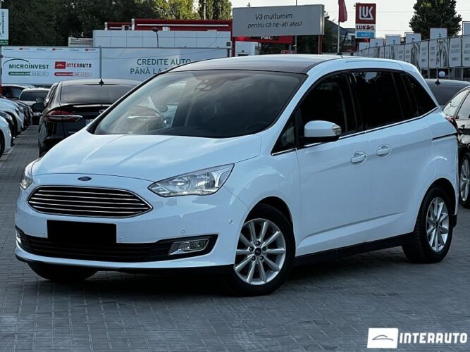 Ford Grand C-MAX 2018 doar la InterAuto