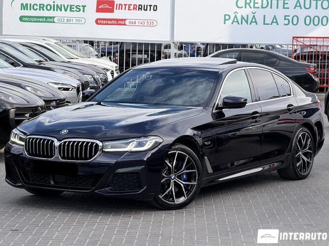 BMW 530e 2022 doar la InterAuto