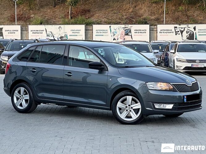 Skoda Rapid 2014 doar la InterAuto