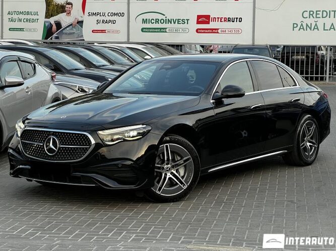 Mercedes E 300e 2023 doar la InterAuto