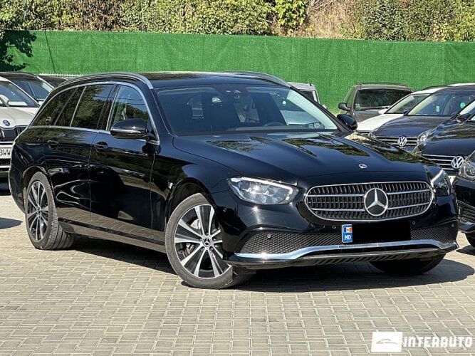 Mercedes E 300de 2022 doar la InterAuto