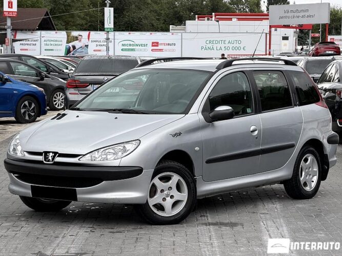 Peugeot 206 2004 doar la InterAuto