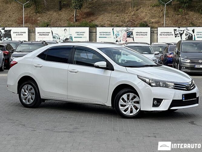Toyota Corolla 2015 doar la InterAuto