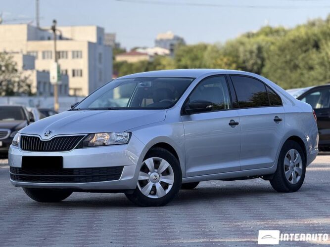 Skoda Rapid 2015 doar la InterAuto