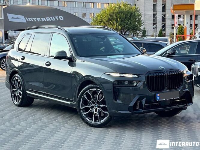 BMW X7 4.0d 2025 doar la InterAuto