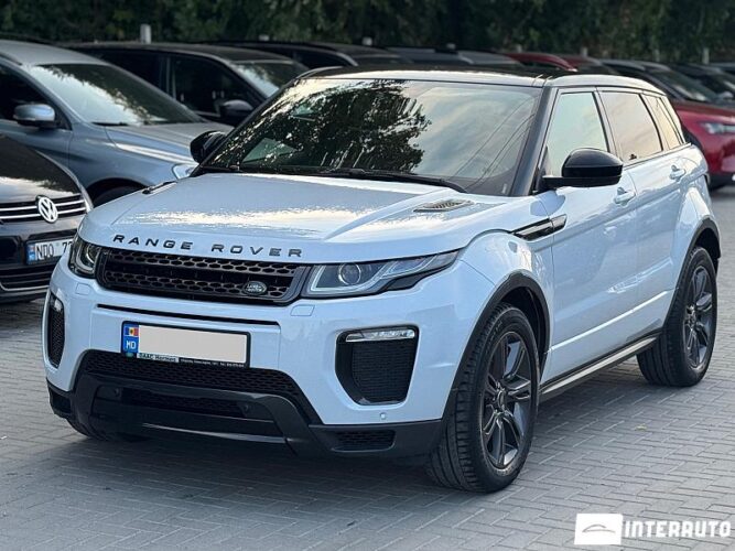 Land Rover Range Rover Evoque 2017 doar la InterAuto
