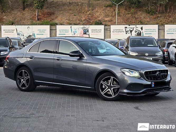 Mercedes E 220 2017 doar la InterAuto