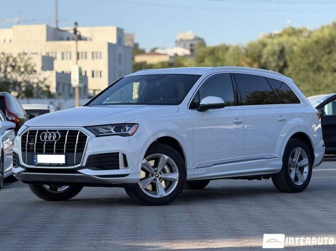 Audi Q7 2021 doar la InterAuto