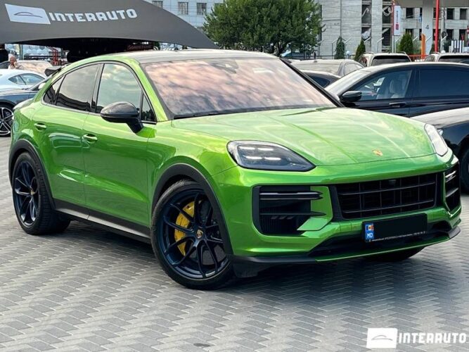 Porsche Cayenne Turbo GT Coupe 2024 doar la InterAuto