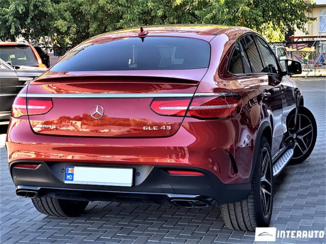 mercedes GLE Coupe 43 AMG 2017