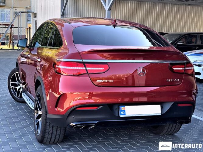 mercedes GLE Coupe 43 AMG 2017