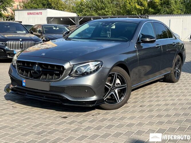 Mercedes E 220 2017 doar la InterAuto