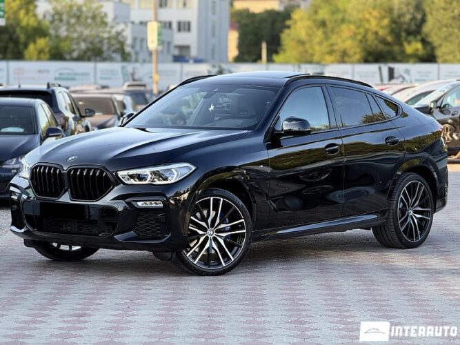 BMW X6 3.0D 2021 doar la InterAuto