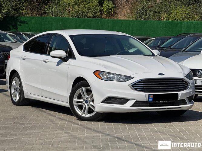 Ford Fusion 2017 doar la InterAuto