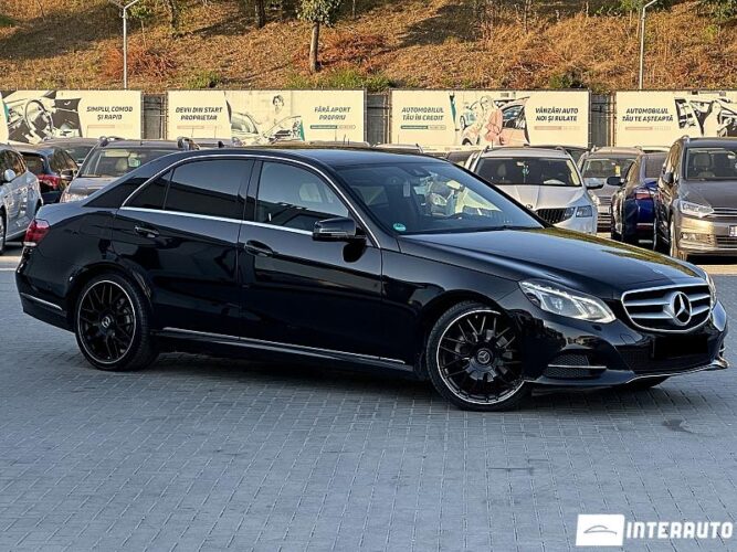 Mercedes E 220 2014 doar la InterAuto