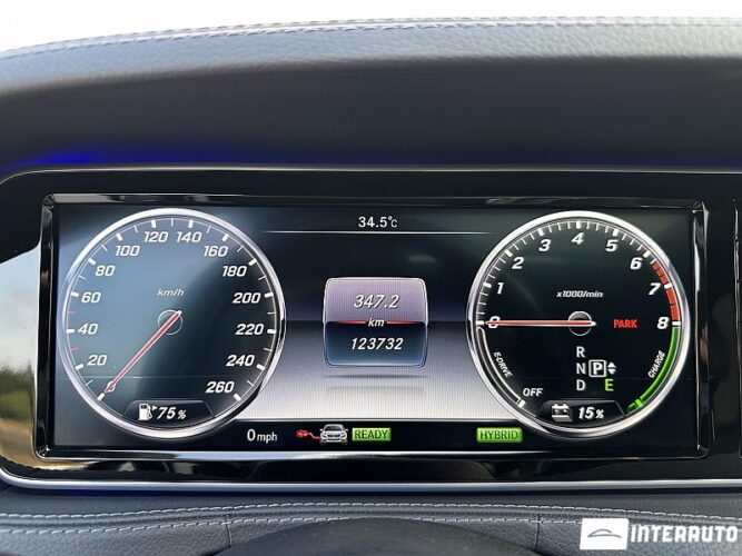 mercedes S 550e 2017