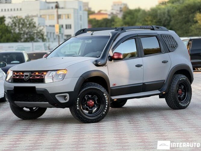 Dacia Duster 2016 doar la InterAuto