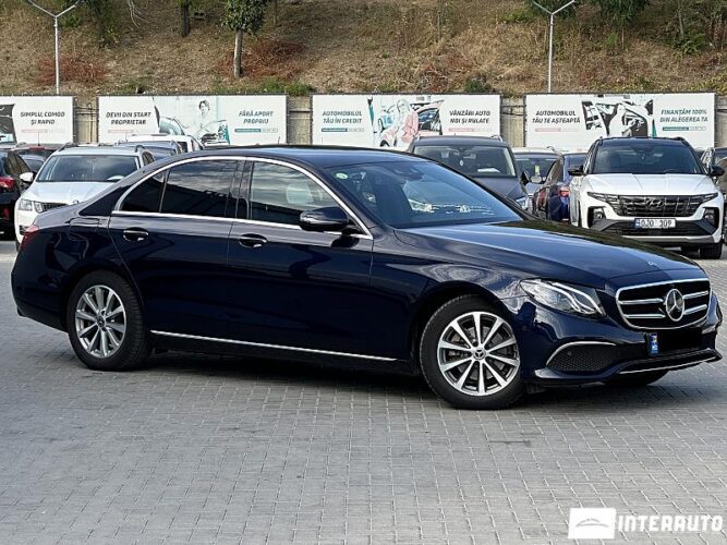 Mercedes E 200 2019 doar la InterAuto