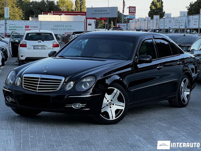 Mercedes E 220 2008 doar la InterAuto