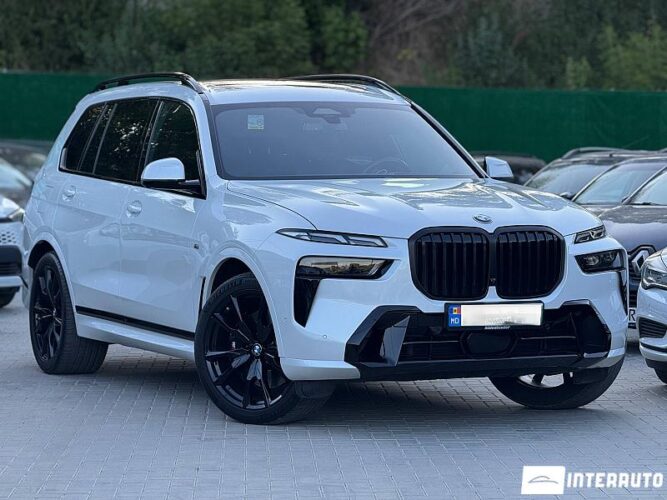 BMW X7 4.0d 2023 doar la InterAuto
