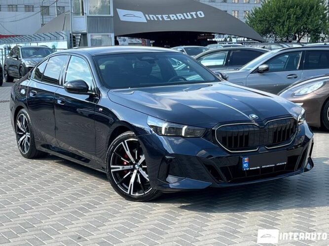 BMW 520 2024 doar la InterAuto