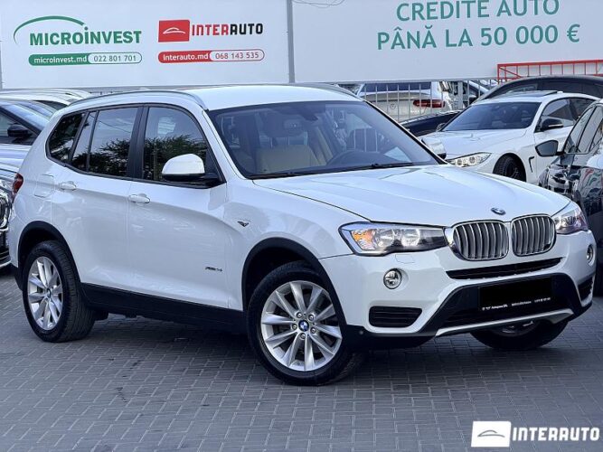 BMW X3 2.8i 2016 doar la InterAuto