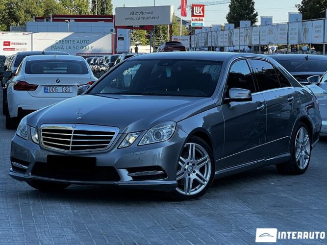 Mercedes E 220 2012 doar la InterAuto
