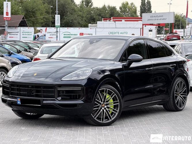 Porsche Cayenne Turbo S-E Hybrid Coupe 2020 doar la InterAuto