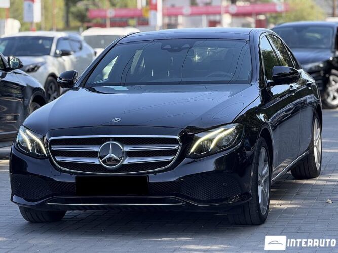 Mercedes E 220 2017 doar la InterAuto