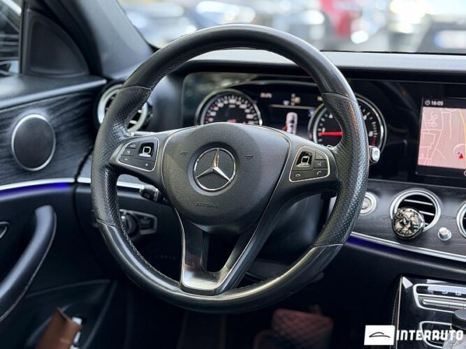 Mercedes E 220 2017 doar la InterAuto