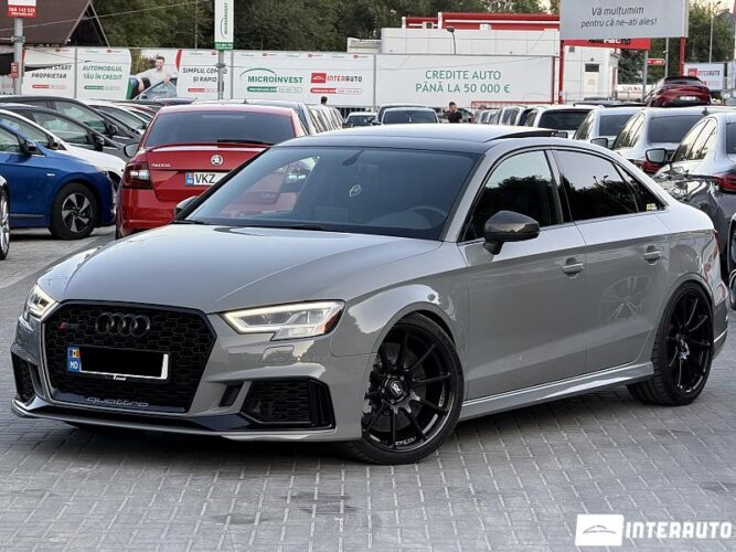 Audi RS3 2018 doar la InterAuto