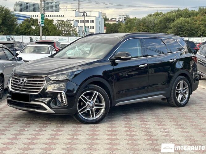 Hyundai Grand Santa Fe 2018 doar la InterAuto