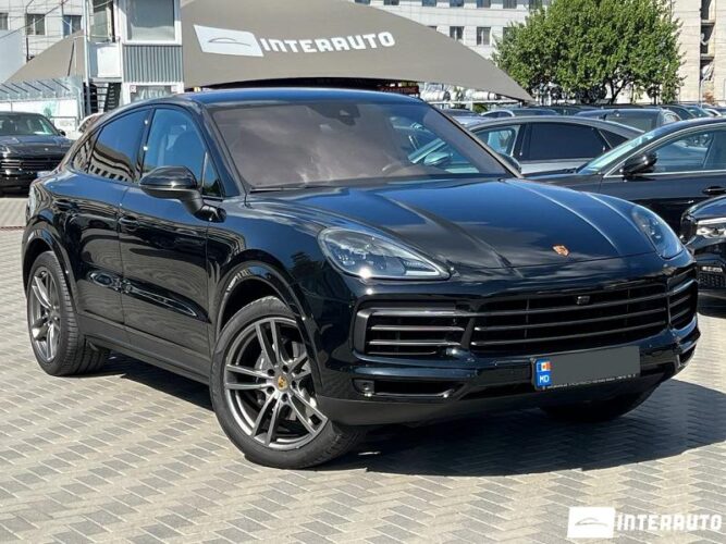 Porsche Cayenne Coupe 2022 doar la InterAuto
