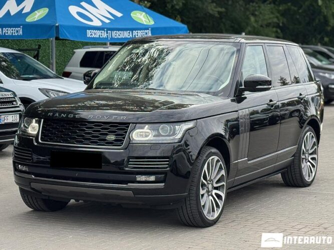 Land Rover Range Rover Vogue 2015 doar la InterAuto