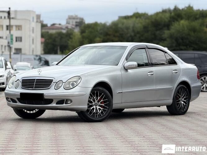 Mercedes E 220 2003 doar la InterAuto