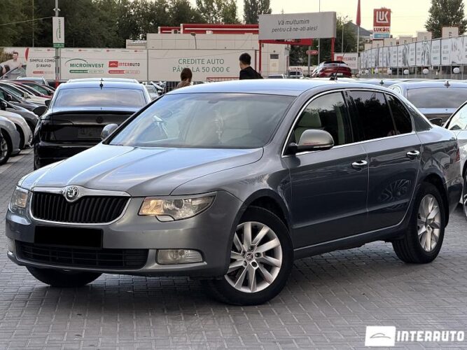 Skoda Superb 2009 doar la InterAuto