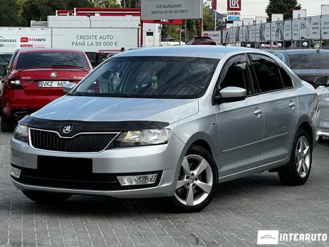 Skoda Rapid 2013 doar la InterAuto
