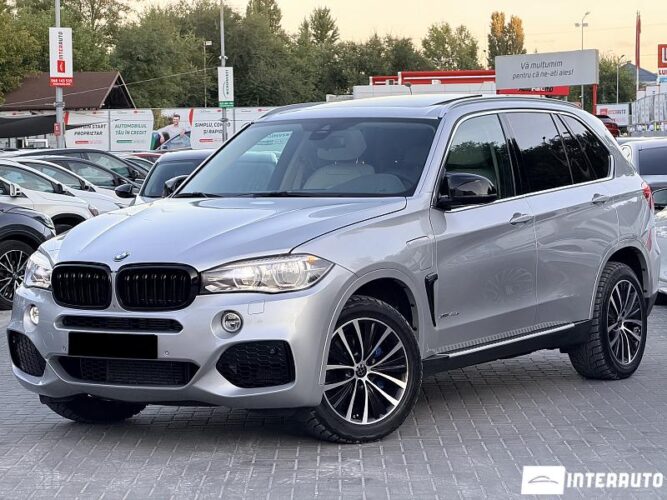 BMW X5 4.0e 2016 doar la InterAuto